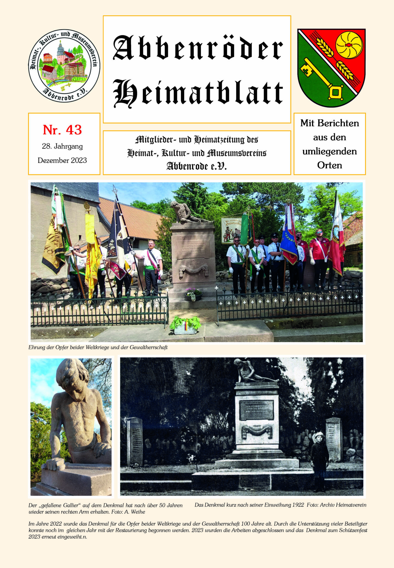 Abbenröder Heimatblatt Ausgabe 43